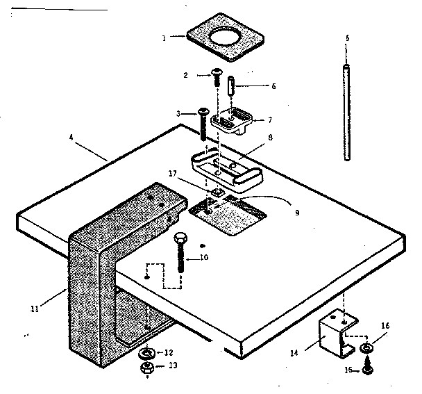 Work surface assembly