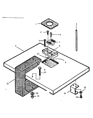 Work surface assembly
