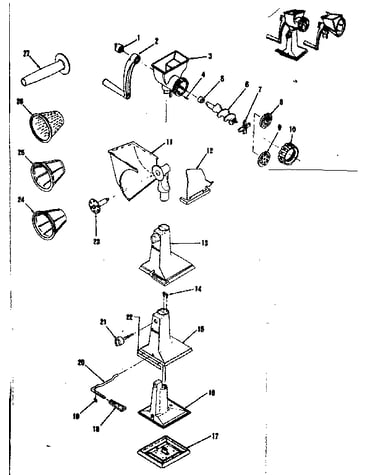 Replacement parts 993-096