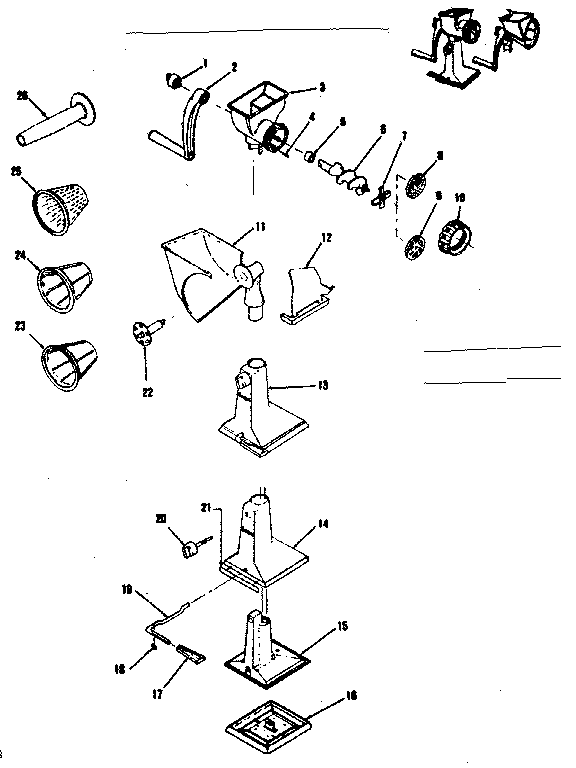 Replacement parts 993-601