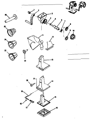 Replacement parts 993-601