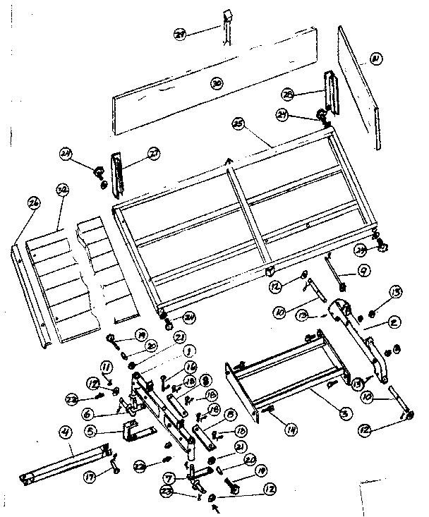 4-wheeled wagon