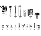 Sears 7972 unit parts diagram