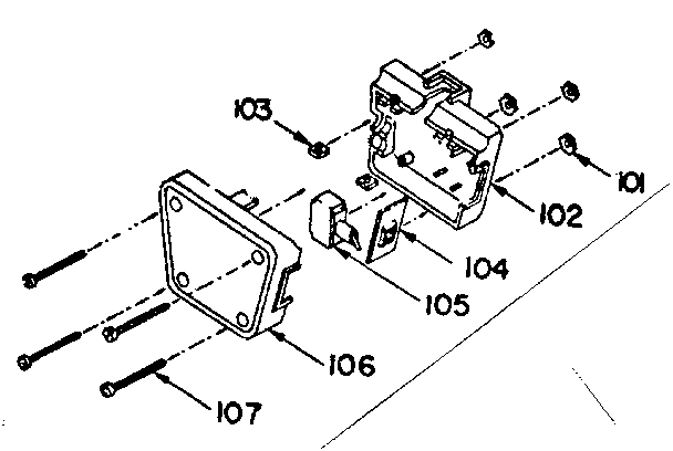 Main switch assembly