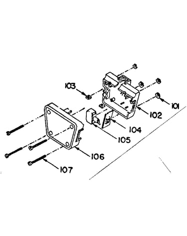 Main switch assembly