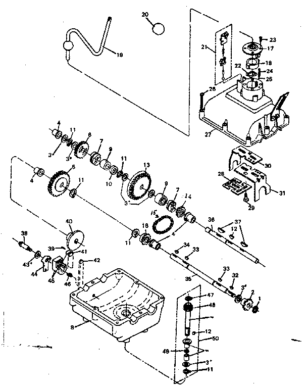 Single-speed transmission