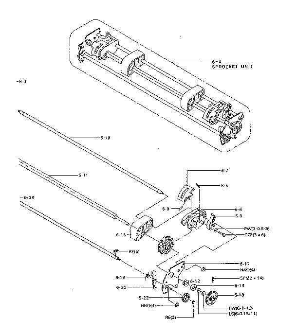 SPROCKET UNIT