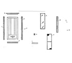 Sears 65622911 replacement parts diagram