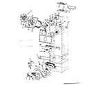 Kenmore 867730611 functional replacement parts diagram