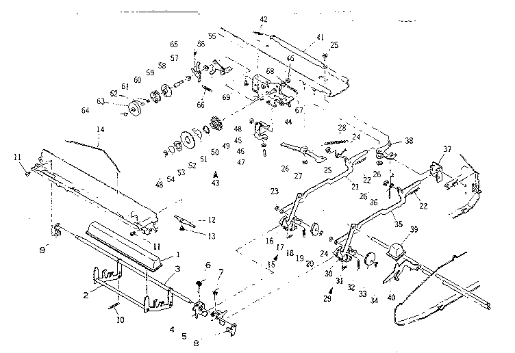 Power space, power back and escapement mechanism