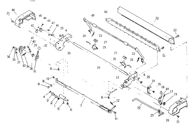 1CARRIAGE MECHANISM-NO. 1