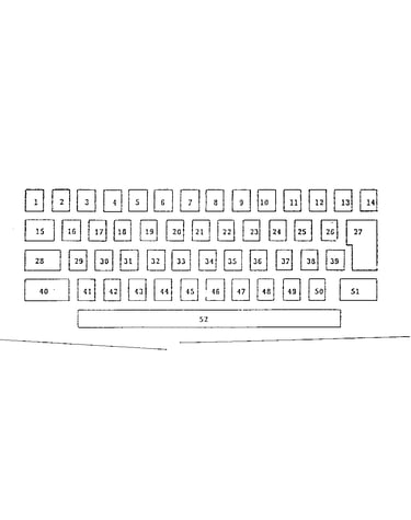 Key button (american)