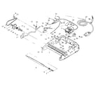 Sears 16153640 chassis and power mechanism diagram