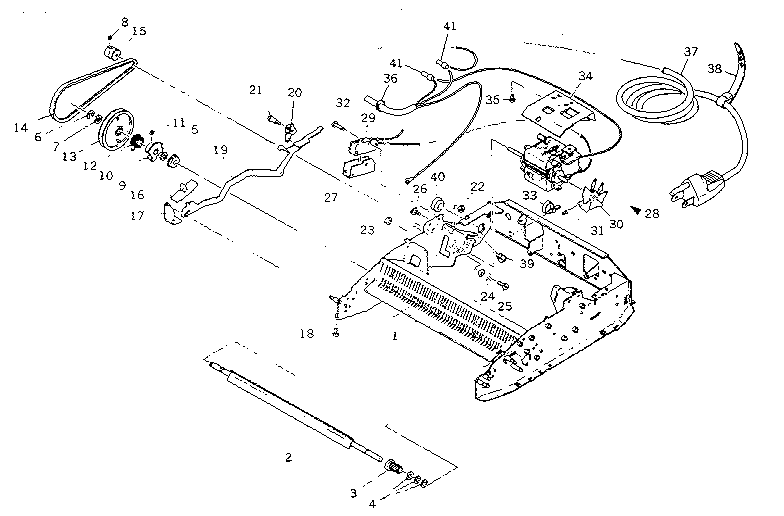 Chassis and power mechanism