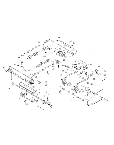 Power space, power back and escapement mechanism