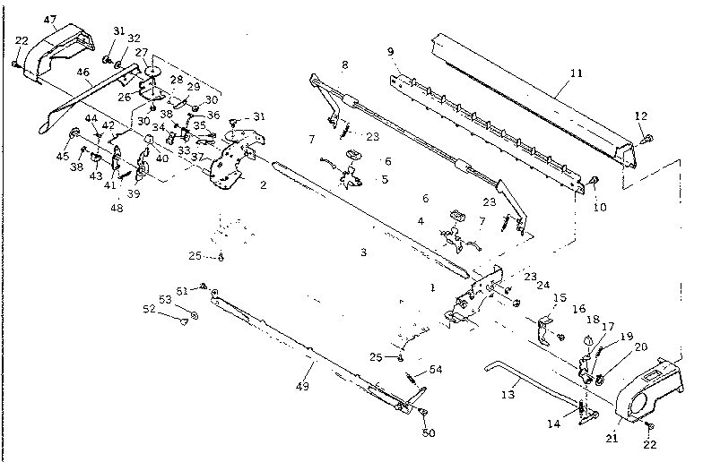 Carriage mechanism-no. 1