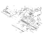 Sears 16153650 chassis and power mechanism diagram