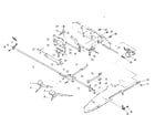 Sears 16153650 tabulator and margin mechanism diagram