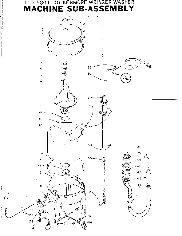 Machine sub-assembly