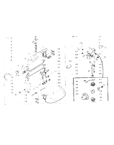 Wringer and wringer gear case assembly