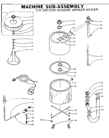 Machine sub-assembly