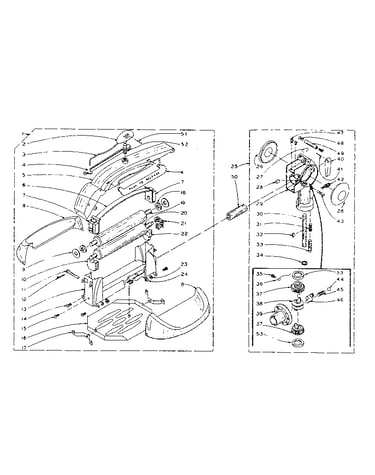 Wringer and wringer gear case assembly