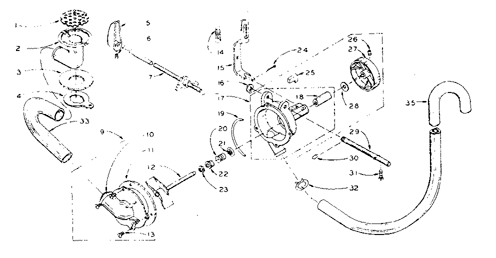 Pump assembly and pump parts