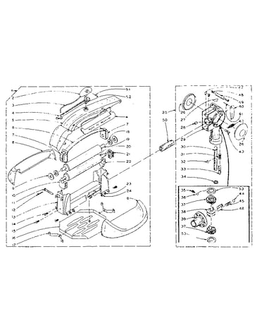 Wringer and wringer gear case assembly