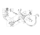 Kenmore 1105802330 pump assembly and pump parts diagram