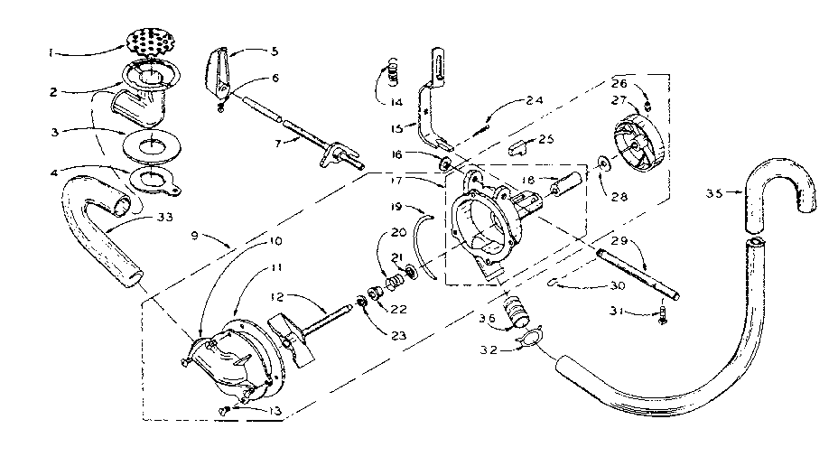 Pump assembly and pump parts
