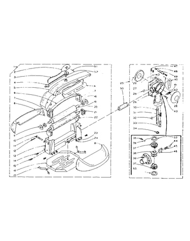 Wringer and wringer gear case assembly