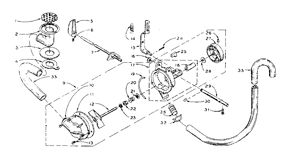 Pump assembly and pump parts