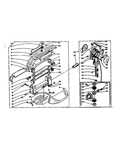 Wringer and wringer gear case assembly