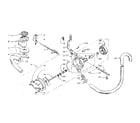 Kenmore 1105802400 pump assembly and pump parts diagram