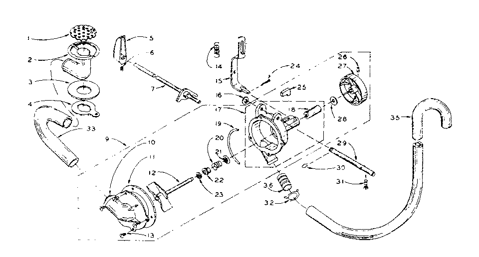 Pump assembly and pump parts
