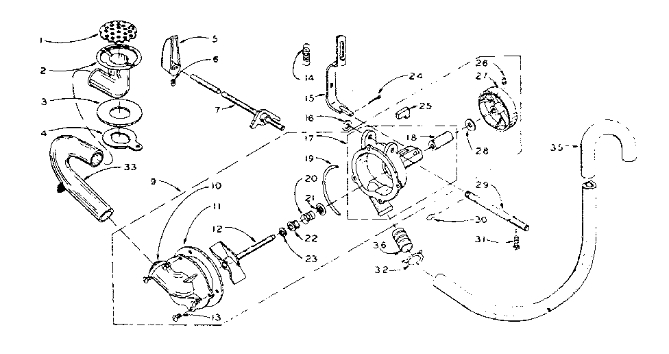 Pump assembly and pump parts