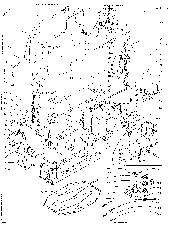 Wringer and wringer gear case assembly