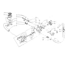 Kenmore 1105802700 pump assembly and pump parts diagram