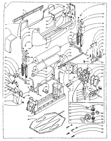Wringer and wringer gear case assembly