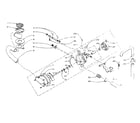 Kenmore 1105802801 pump assembly and pump parts diagram