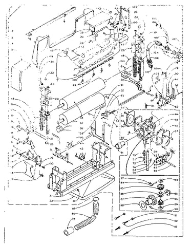 Wringer and wringer gear case assembly