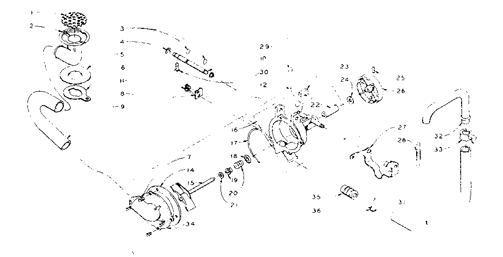 Pump assembly and pump parts