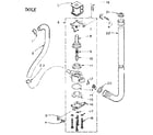 Kenmore 1105804100 water inlet valve - dole diagram