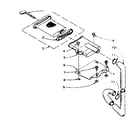 Kenmore 1105804300 filter assembly diagram