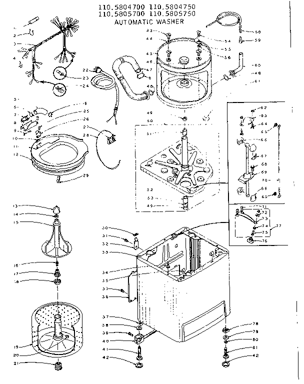 MACHINE SUB-ASSEMBLY