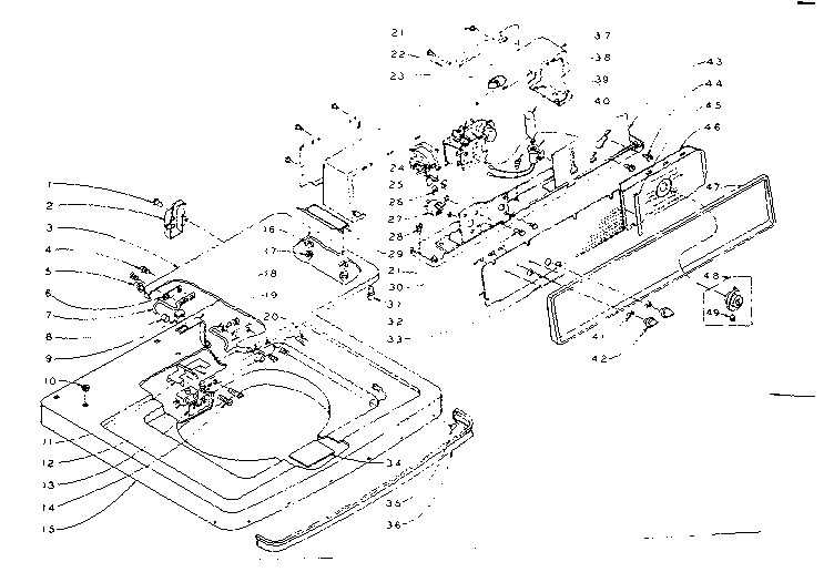 MACHINE TOP ASSEMBLY