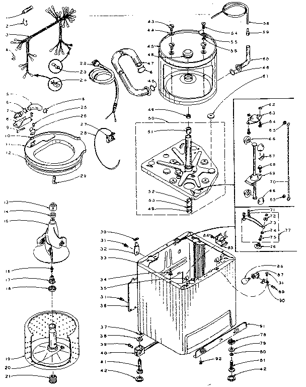 Machine sub-assembly