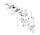 Kenmore 1105805801 filter assembly diagram