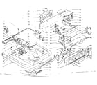 Kenmore 1105804804 machine top assembly diagram