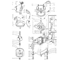 Kenmore 1105804950 machine sub-assembly diagram